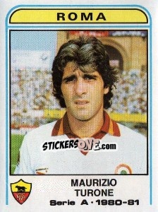Cromo Maurizio Turone - Calciatori 1980-1981 - Panini