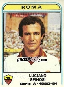 Sticker Luciano Spinosi - Calciatori 1980-1981 - Panini