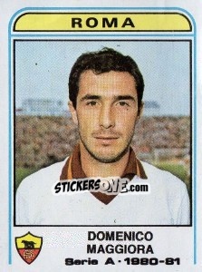 Cromo Domenico Maggiora - Calciatori 1980-1981 - Panini