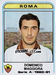 Sticker Domenico Maggiora - Calciatori 1980-1981 n. 273 - Panini