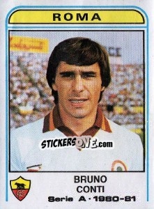 Sticker Bruno Conti - Calciatori 1980-1981 n. 277 - Panini