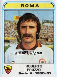 Sticker Roberto Pruzzo - Calciatori 1980-1981 - Panini