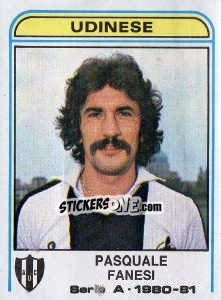 Sticker Pasquale Fanesi - Calciatori 1980-1981 - Panini