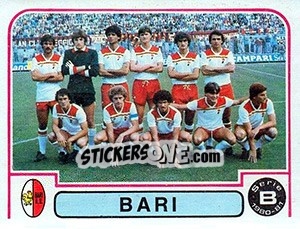 Figurina Squadra - Calciatori 1980-1981 - Panini