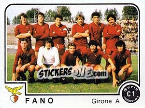 Sticker Fano - Calciatori 1980-1981 n. 353 - Panini