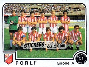 Sticker Forli' - Calciatori 1980-1981 n. 363 - Panini