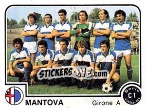 Sticker Mantova - Calciatori 1980-1981 - Panini