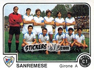 Sticker Sanremese - Calciatori 1980-1981 n. 407 - Panini