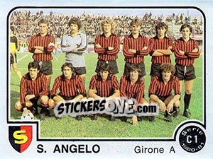 Sticker Sant'Angelo - Calciatori 1980-1981 - Panini