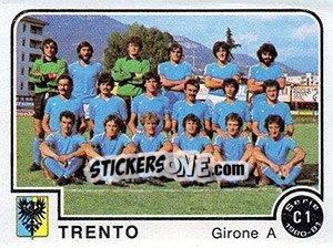 Sticker Trento - Calciatori 1980-1981 n. 419 - Panini