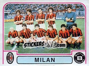 Figurina Squadra - Calciatori 1980-1981 - Panini