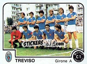 Sticker Treviso - Calciatori 1980-1981 - Panini