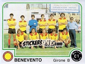 Sticker Benevento - Calciatori 1980-1981 n. 450 - Panini