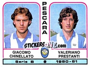 Sticker Giacomo Chinellato / Valeriano Prestanti