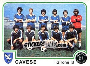 Sticker Cavese - Calciatori 1980-1981 - Panini