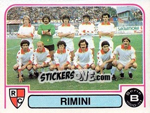 Figurina Squadra - Calciatori 1980-1981 - Panini