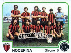 Sticker Nocerina - Calciatori 1980-1981 n. 494 - Panini