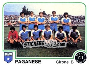 Sticker Paganese - Calciatori 1980-1981 n. 504 - Panini