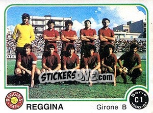 Cromo Reggina - Calciatori 1980-1981 n. 505 - Panini