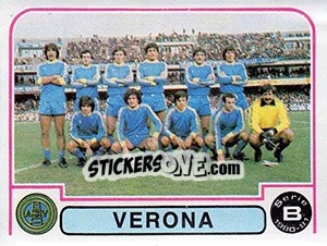 Figurina Squadra - Calciatori 1980-1981 - Panini