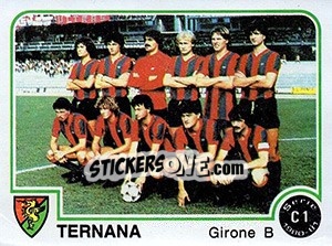 Cromo Ternana - Calciatori 1980-1981 - Panini
