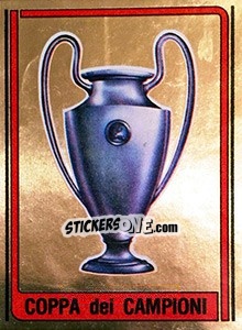 Sticker European Cup - Calciatori 1980-1981 - Panini
