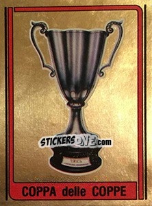 Sticker European Cup Winners Cup - Calciatori 1980-1981 - Panini