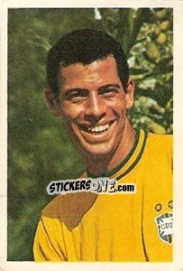 Cromo Carlos Alberto - México 1970 - Palirex