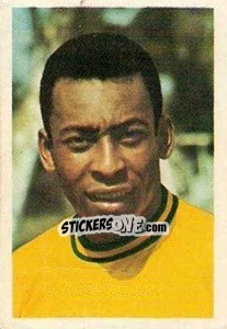Sticker Pelé - México 1970 n. 27 - Palirex