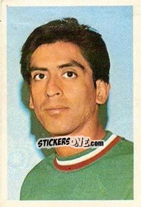 Sticker Alberto Onofre - México 1970 - Palirex