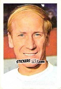 Sticker Bobby Charlton - México 1970 - Palirex