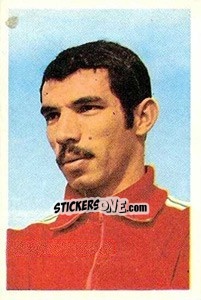 Sticker Benkhief Boujemaa - México 1970 n. 181 - Palirex