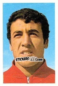 Sticker Mahjoub Ghazouani - México 1970 n. 185 - Palirex