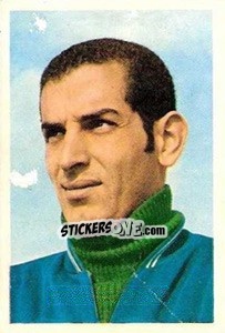 Sticker Mohamed Yachine - México 1970 n. 192 - Palirex