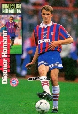 Sticker Dietmar Hamann - Bundesliga Collection 1996-1997 n. 22 - Panini