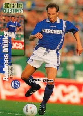 Sticker Andreas Muller - Bundesliga Collection 1996-1997 n. 37 - Panini