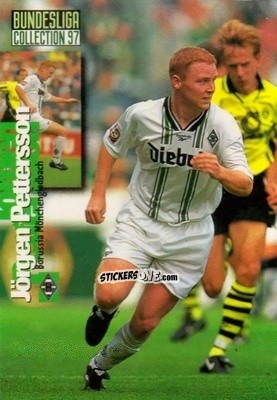 Sticker Jörgen Pettersson - Bundesliga Collection 1996-1997 n. 53 - Panini