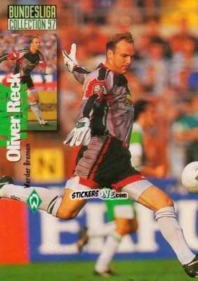Sticker Oliver Reck - Bundesliga Collection 1996-1997 n. 98 - Panini