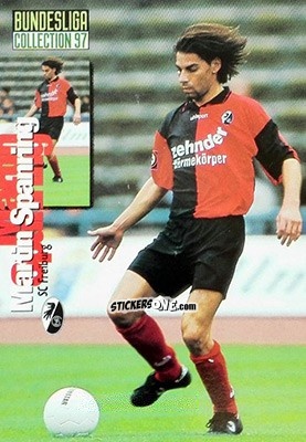 Sticker Martin Spanring - Bundesliga Collection 1996-1997 n. 126 - Panini