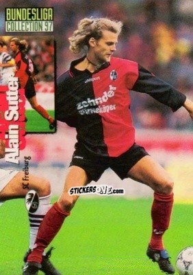 Sticker Alain Sutter - Bundesliga Collection 1996-1997 n. 130 - Panini