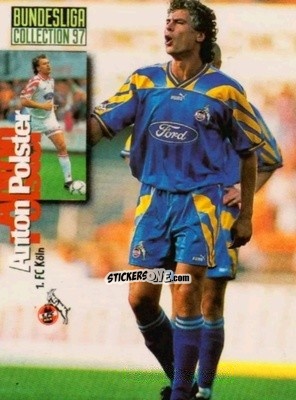 Sticker Anton Polster - Bundesliga Collection 1996-1997 n. 142 - Panini
