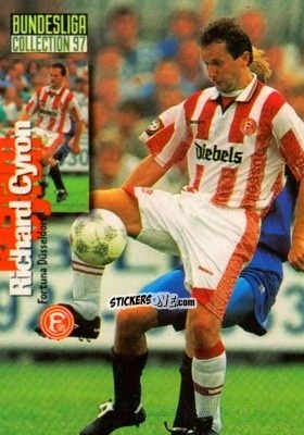Figurina Richard Cyron - Bundesliga Collection 1996-1997 n. 153 - Panini