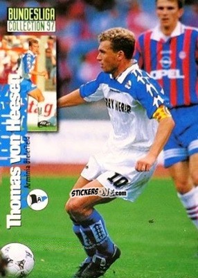 Sticker Thomas von Heesen - Bundesliga Collection 1996-1997 n. 194 - Panini