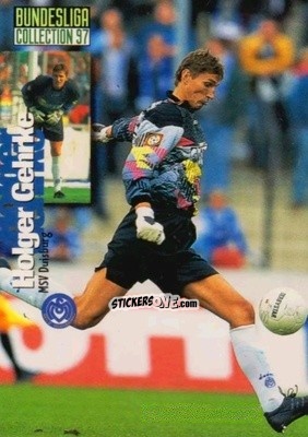 Sticker Holger Gehrke - Bundesliga Collection 1996-1997 n. 198 - Panini