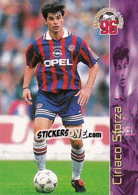 Cromo Ciriaco Sforza - Bundesliga Fussball Cards 1995-1996 - Panini