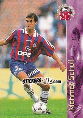 Cromo Mehmet Scholl - Bundesliga Fussball Cards 1995-1996 - Panini