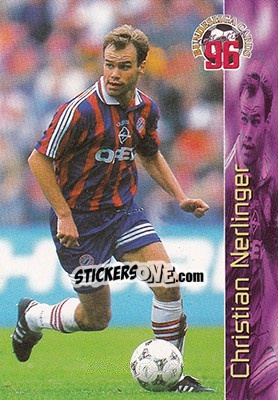 Cromo Christian Nerlinger - Bundesliga Fussball Cards 1995-1996 - Panini