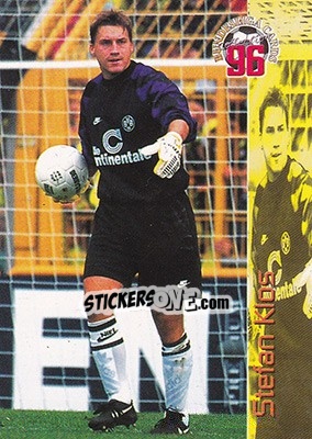 Sticker Stefan Klos - Bundesliga Fussball Cards 1995-1996 - Panini
