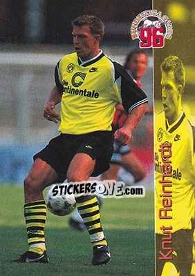 Figurina Knut Reinhardt - Bundesliga Fussball Cards 1995-1996 - Panini