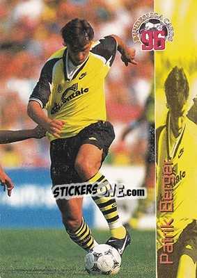 Sticker Patrik Berger - Bundesliga Fussball Cards 1995-1996 - Panini